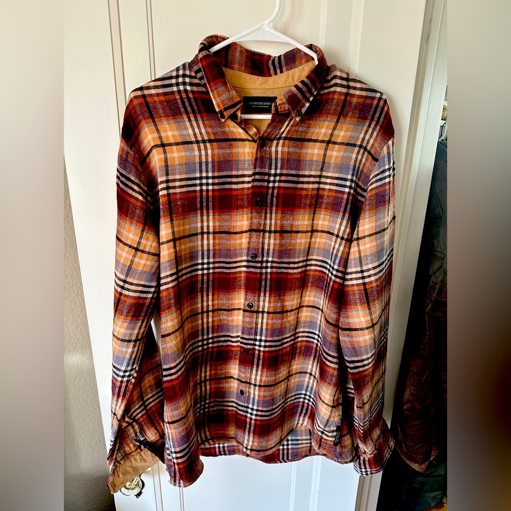 Scotch & Soda Longsleeve Flannel - Men’s XL